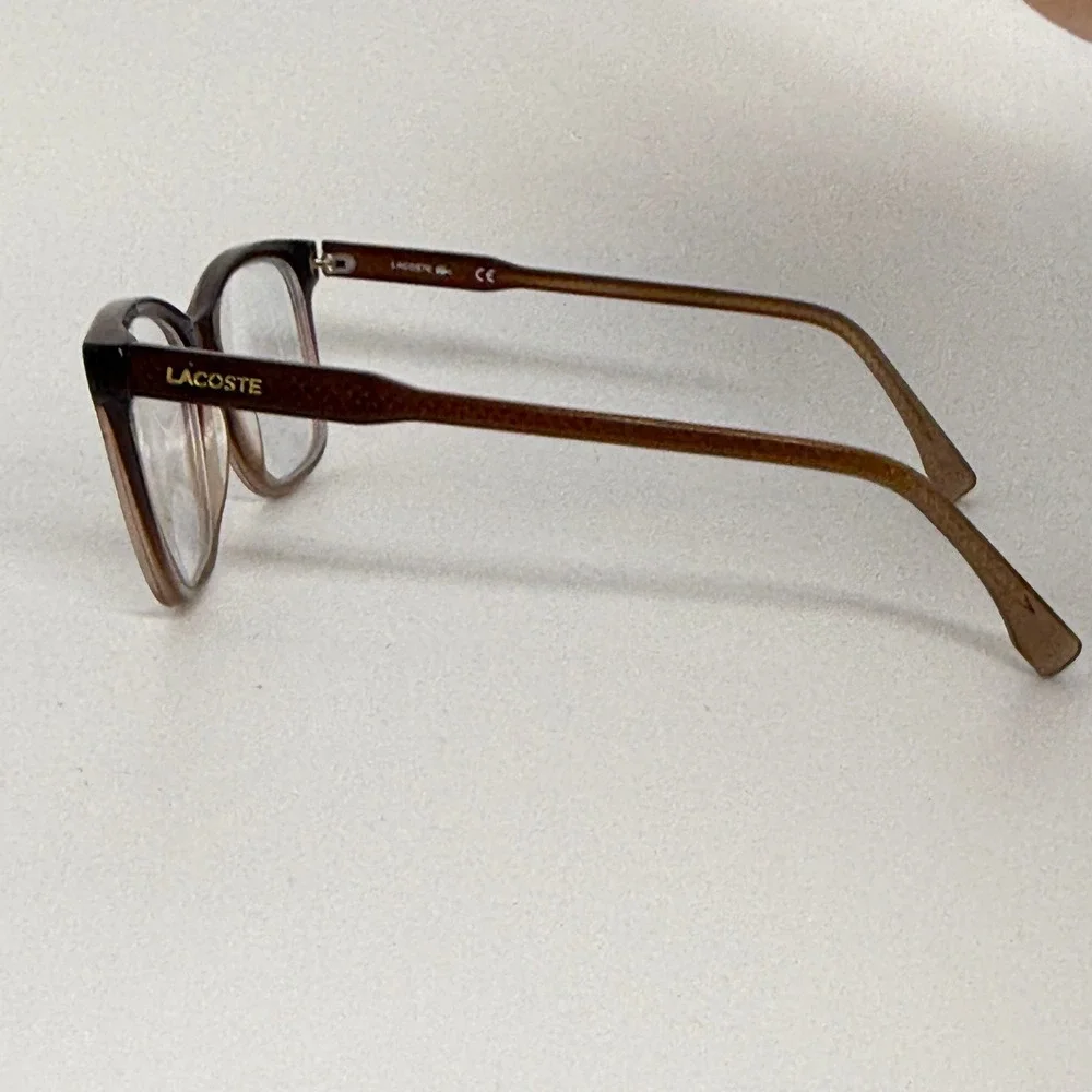 Lacoste L2870 210‎ Brown Ombre Eyeglasses Frames 54-17-140 Womens Square Glasses